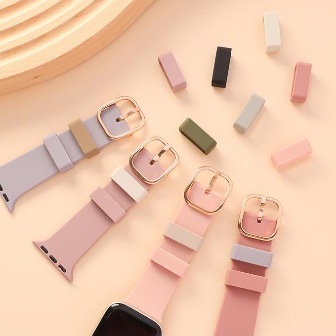 ループ 11色セット アップルウォッチ ソフトシリコンバンド用