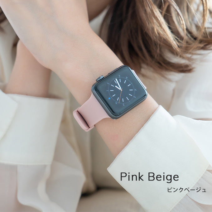 Apple watch band アップルウォッチ バンド くすみカラー スポーツ ...