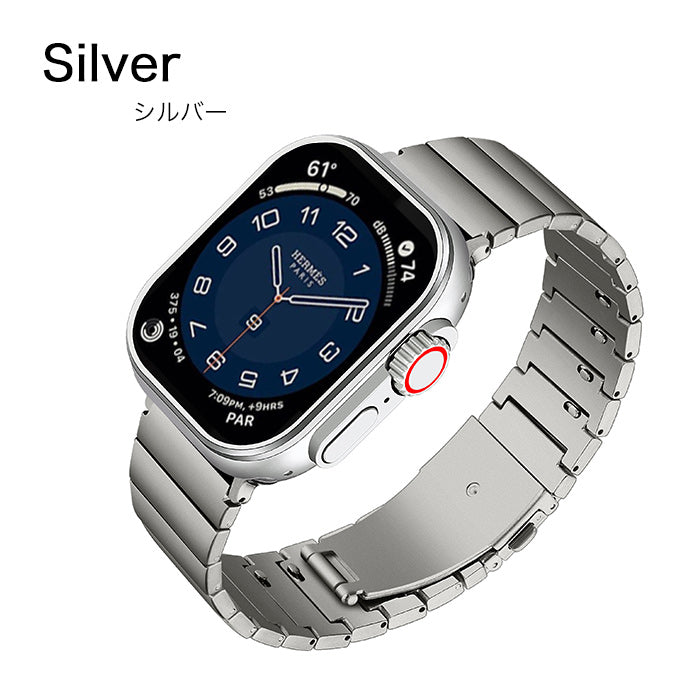 アップルウォッチ バンド Apple watch band チタン ベルトメンズ
