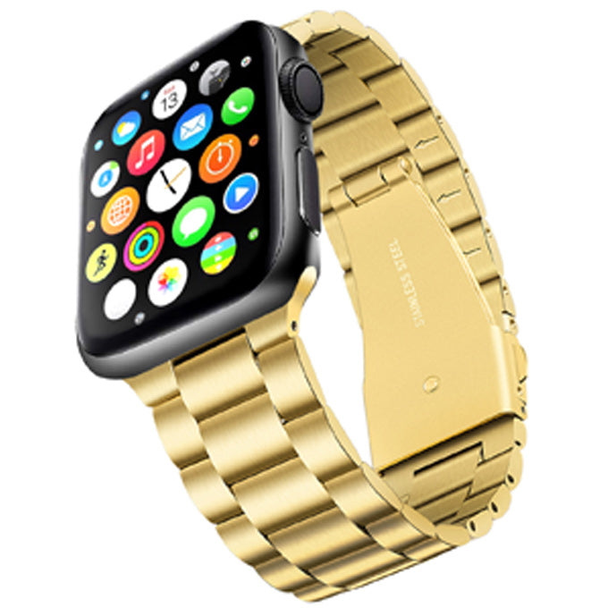 アップルウォッチ ステンレス ベルト ゴールド – AriRi Apple Watch Band