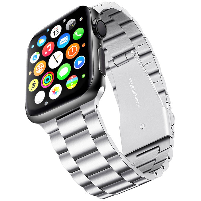 アップルウォッチ ステンレス ベルト シルバー