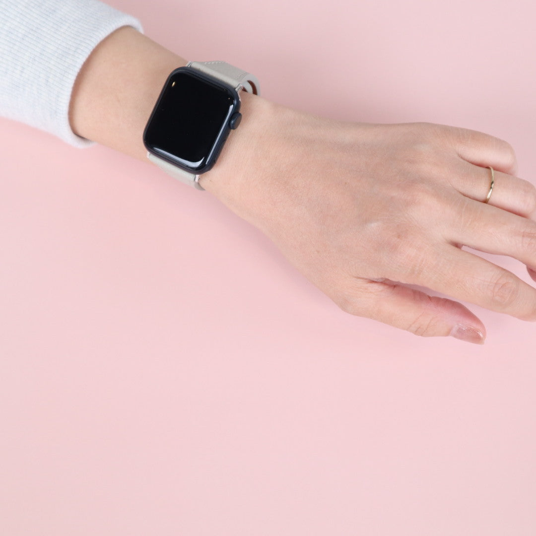 アップルウォッチ バンド Apple watch band スリムレザーバンド 本革