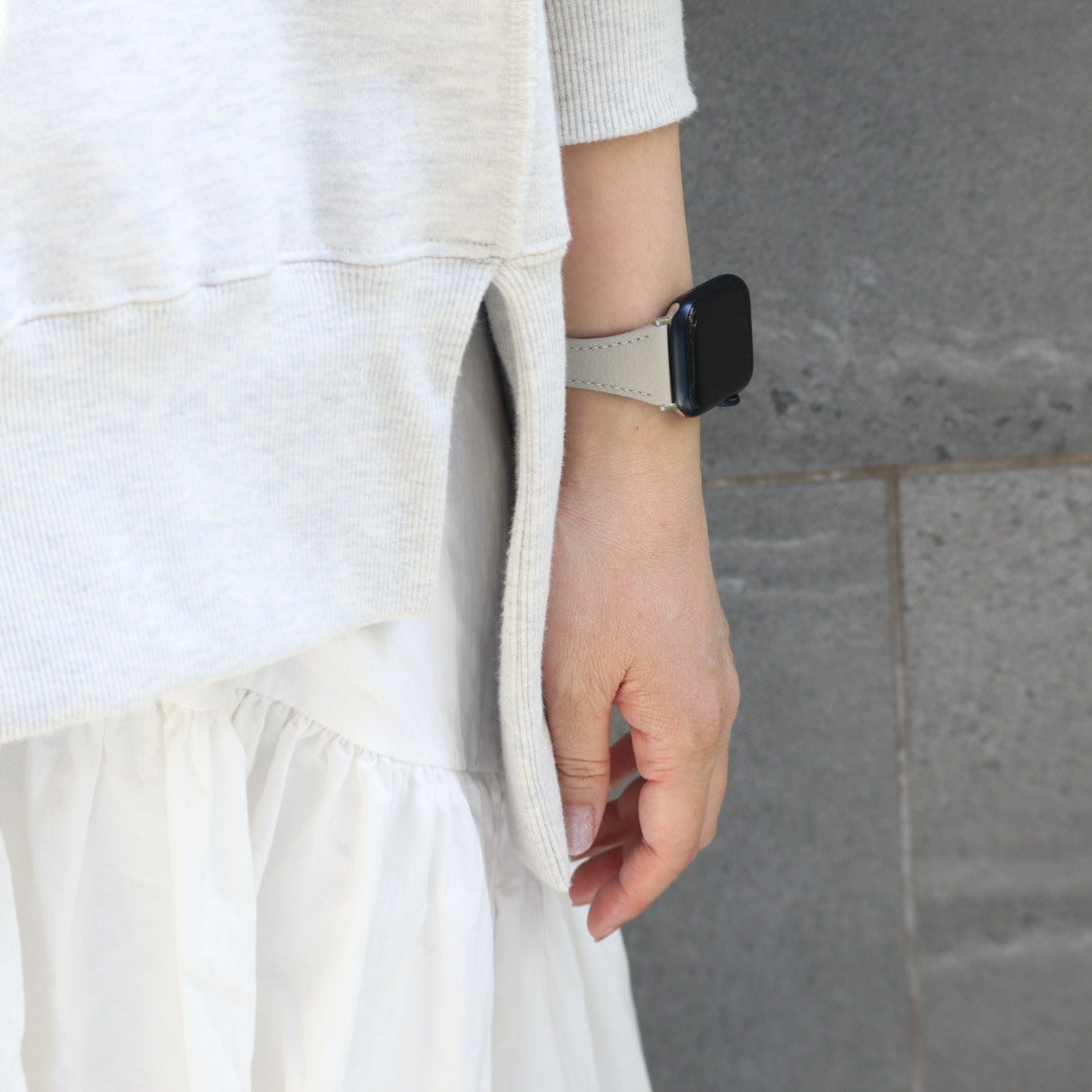 Aririさま アップルウォッチ バンド Apple watch band スリムレザーバンド 本革