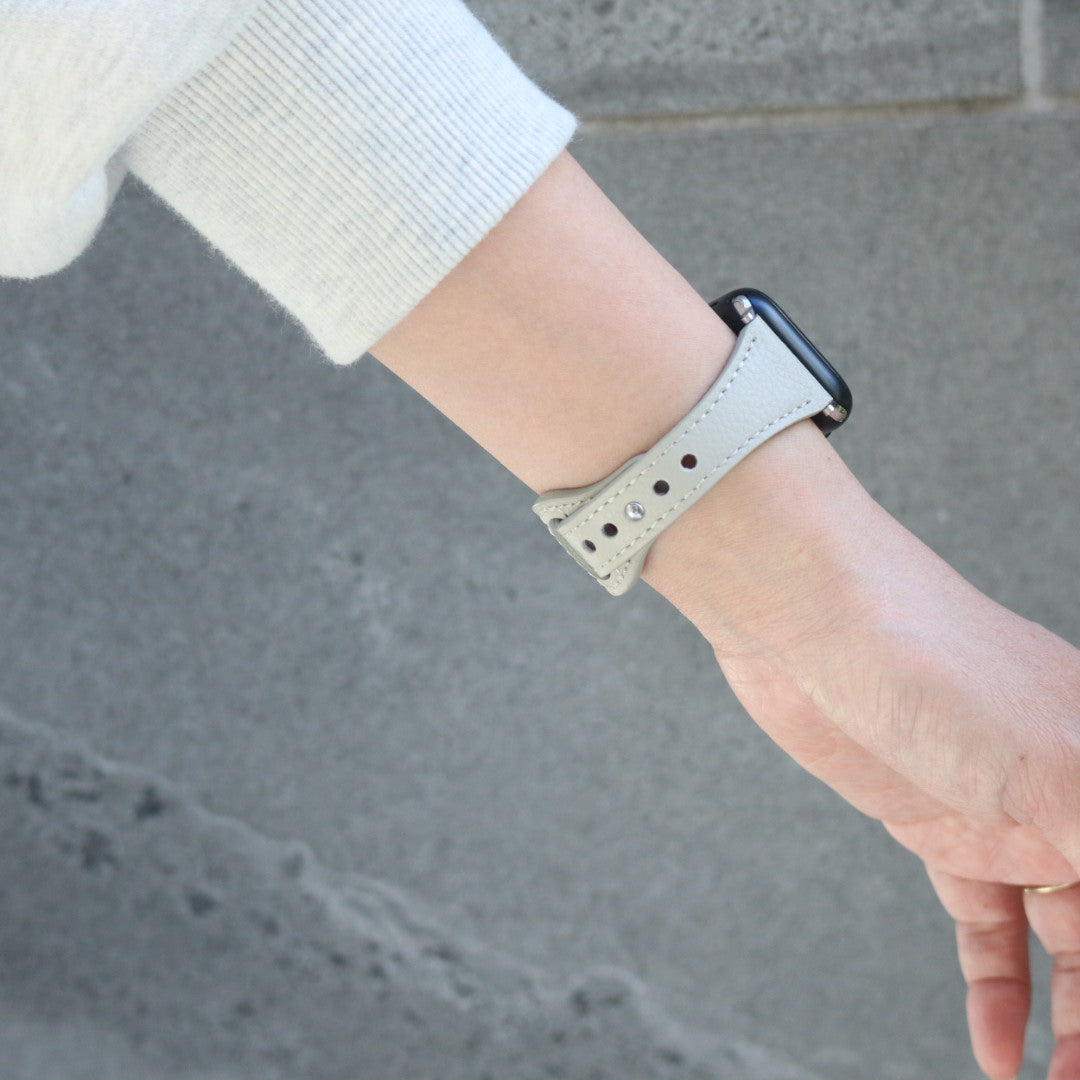 アップルウォッチ バンド Apple watch band スリムレザーバンド 本革