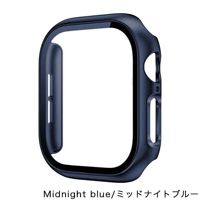 アップルウォッチ カバー ユニバーサルケース　ミッドナイトブルー