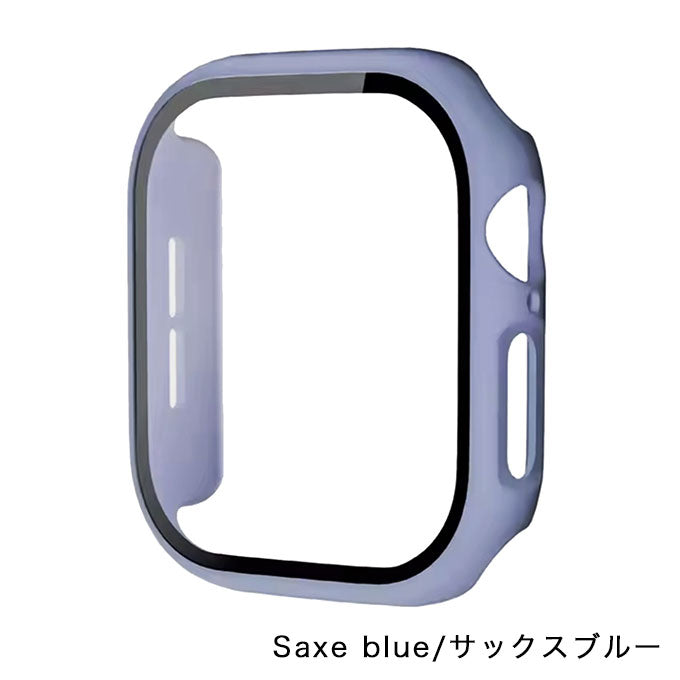 アップルウォッチ カバー ユニバーサルケース　サックスブルー