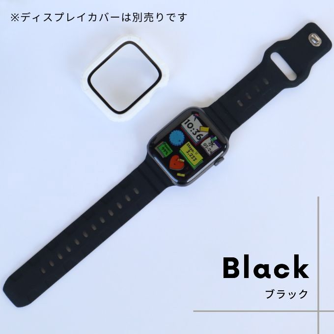 Apple watch band アップルウォッチ スポーツデザインバンド シリコン