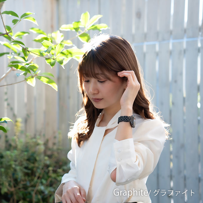 アップルウォッチ バンド Apple watch band フラワー レース柄 くすみカラー シリコン スポーツ ラバーバンド ベルト アップルウォッチバンド 38mm 40mm 41mm 42mm SE おしゃれ かわいい レディース apple watch10 バンド グラファイト