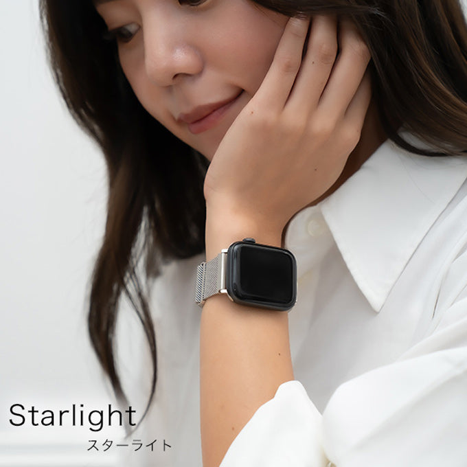 アップルウォッチ バンド Apple watch band ミラネーゼループ メッシュ アップルウォッチ バンド Apple watch band ミラネーゼループ メッシュ