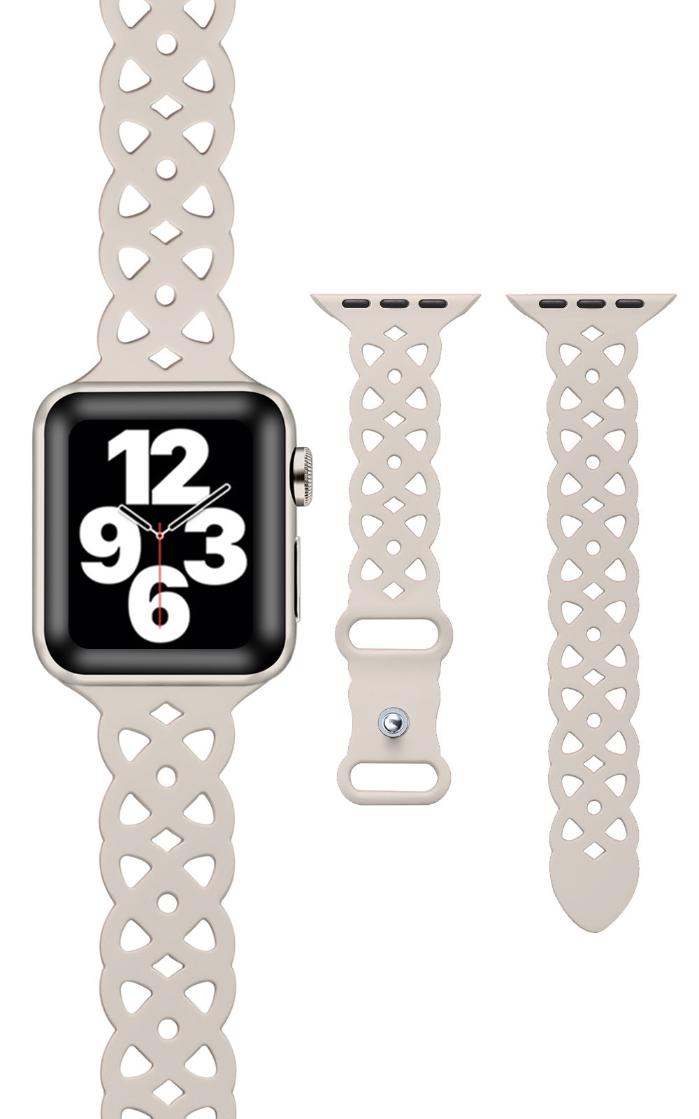 アップルウォッチ バンド Apple watch band フラワー レース柄 くすみカラー シリコン スポーツ ラバーバンド ベルト アップルウォッチバンド 38mm 40mm 41mm 42mm SE おしゃれ かわいい レディース apple watch10 バンド マッシュルーム