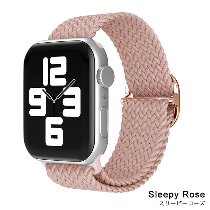 アップルウォッチ バンド Apple watch band ナイトループ ナイロンバンド スリーピーローズ