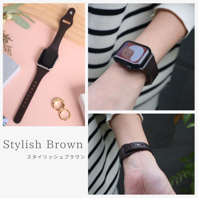 アップルウォッチ バンド 革 レディース エルメス 38mm 40mm